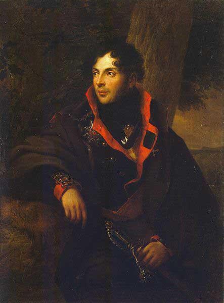 Friedrich Georg Weitsch Portrait of Nikolay Kamensky (1776-1811, ', ', ', ', ', ', ', '), Russian general, oil painting oil painting image
